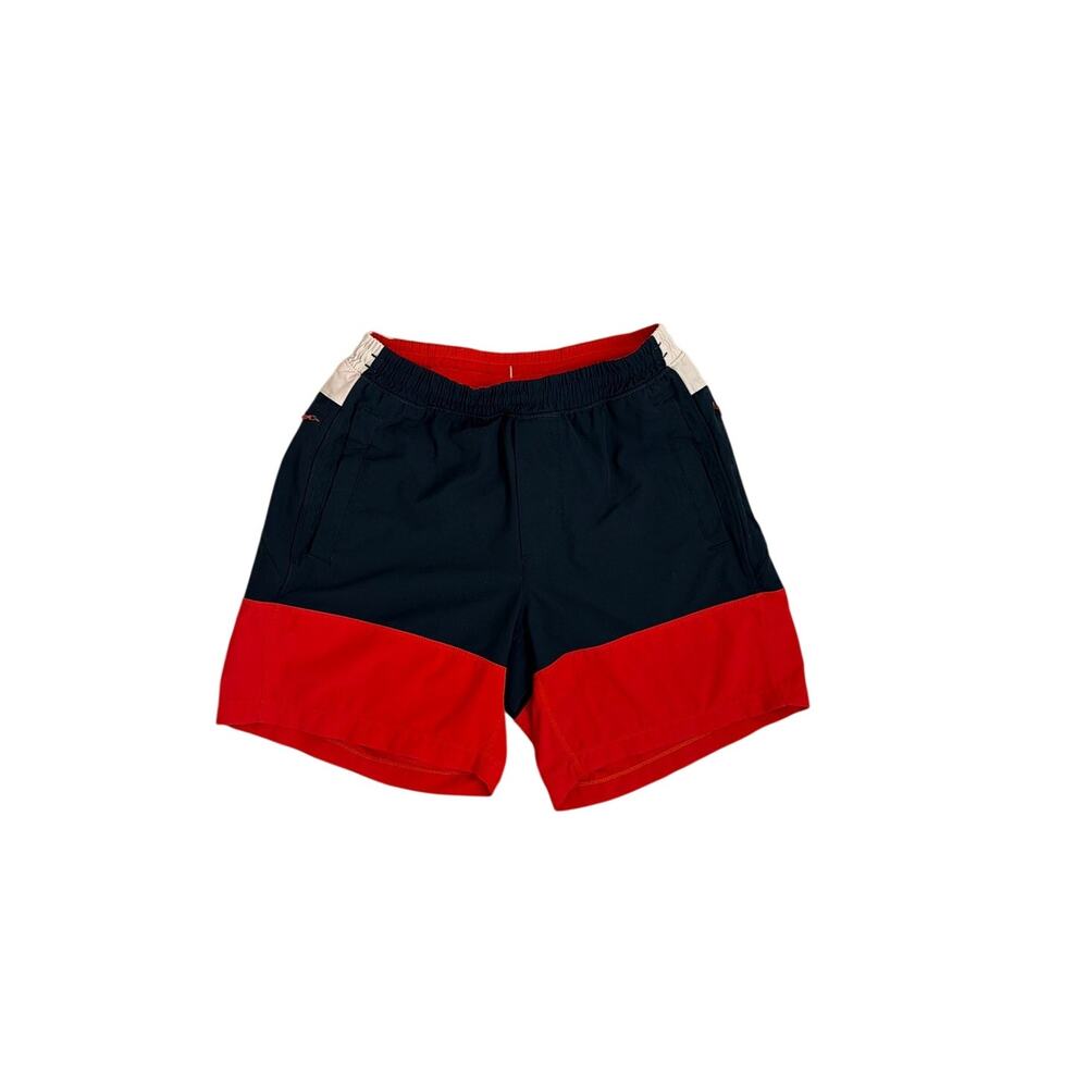 BirdDogs Boom Red White Blue Drawstring Shorts with Liner Size Small